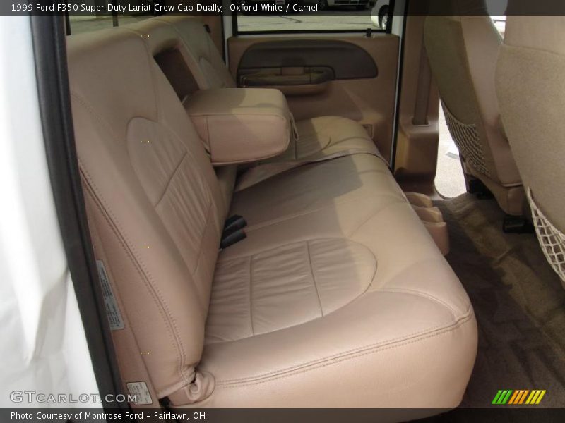 Oxford White / Camel 1999 Ford F350 Super Duty Lariat Crew Cab Dually