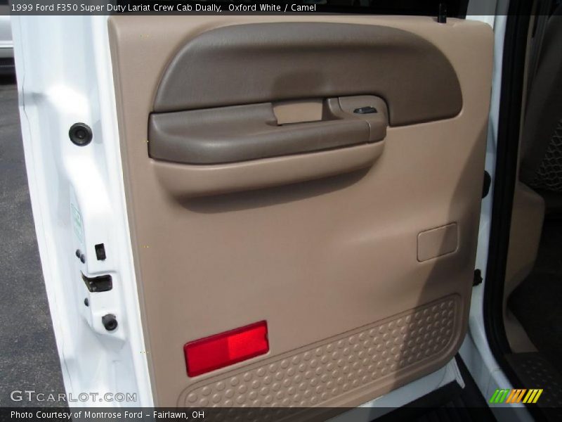 Oxford White / Camel 1999 Ford F350 Super Duty Lariat Crew Cab Dually