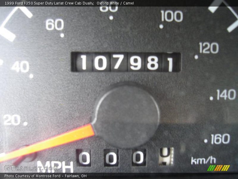 Oxford White / Camel 1999 Ford F350 Super Duty Lariat Crew Cab Dually