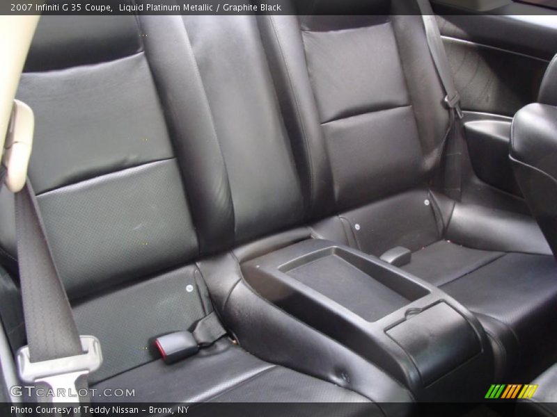 Liquid Platinum Metallic / Graphite Black 2007 Infiniti G 35 Coupe