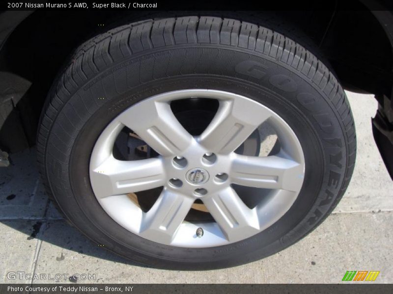 Super Black / Charcoal 2007 Nissan Murano S AWD