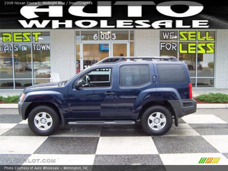 Midnight Blue / Steel/Graphite 2008 Nissan Xterra S