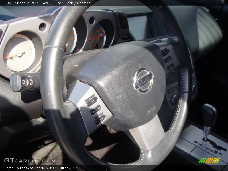 Super Black / Charcoal 2007 Nissan Murano S AWD