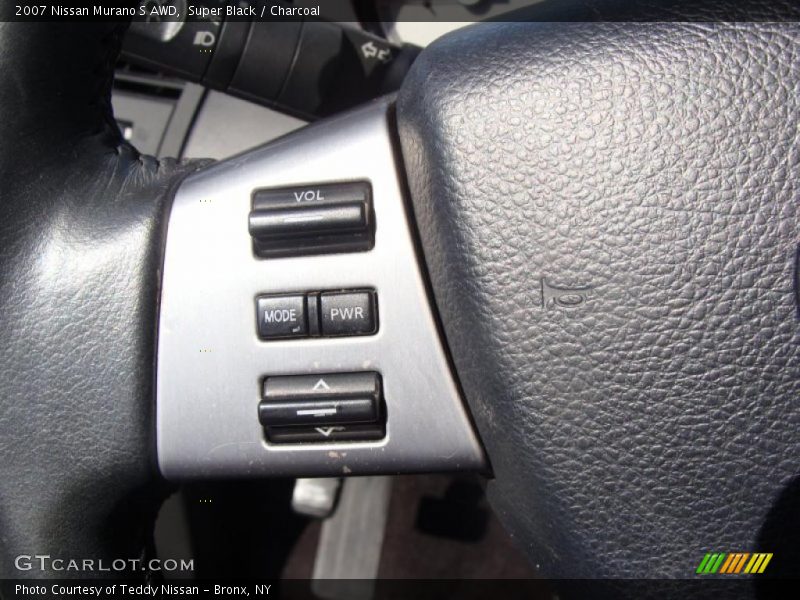 Super Black / Charcoal 2007 Nissan Murano S AWD