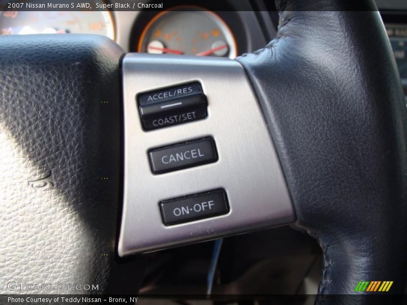 Super Black / Charcoal 2007 Nissan Murano S AWD