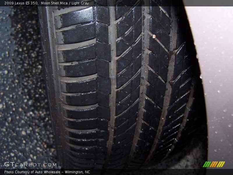 Moon Shell Mica / Light Gray 2009 Lexus ES 350