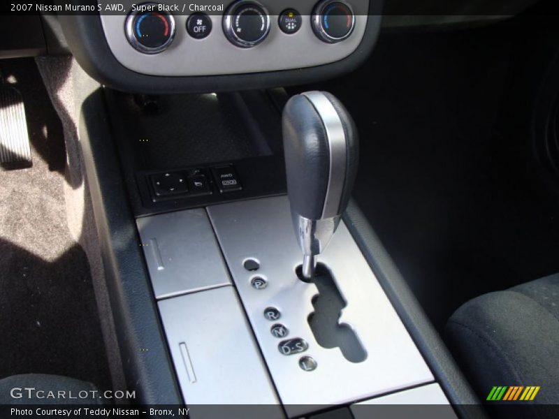 Super Black / Charcoal 2007 Nissan Murano S AWD