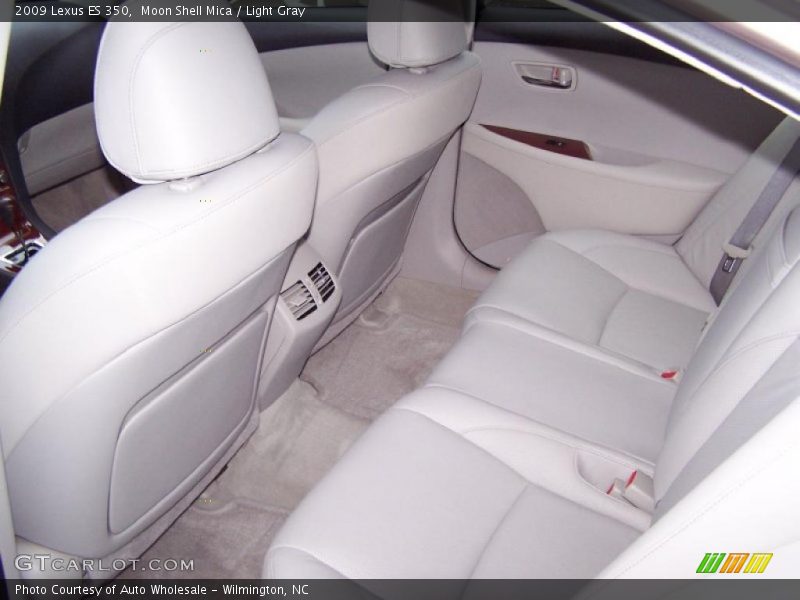 Moon Shell Mica / Light Gray 2009 Lexus ES 350