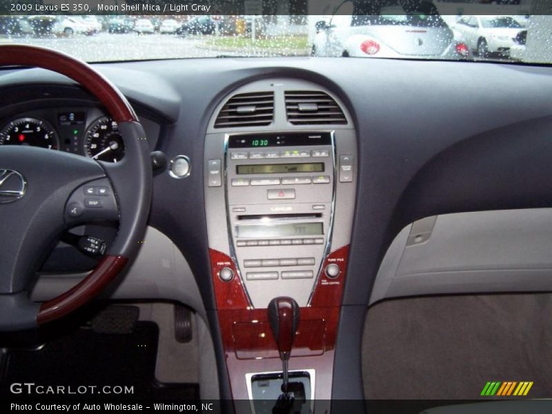 Moon Shell Mica / Light Gray 2009 Lexus ES 350