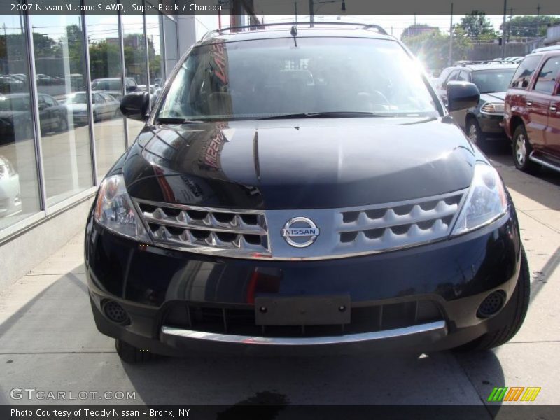 Super Black / Charcoal 2007 Nissan Murano S AWD