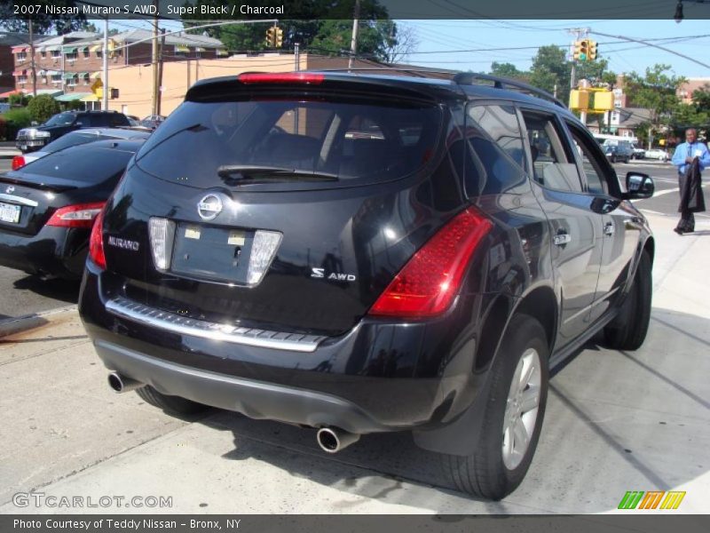 Super Black / Charcoal 2007 Nissan Murano S AWD
