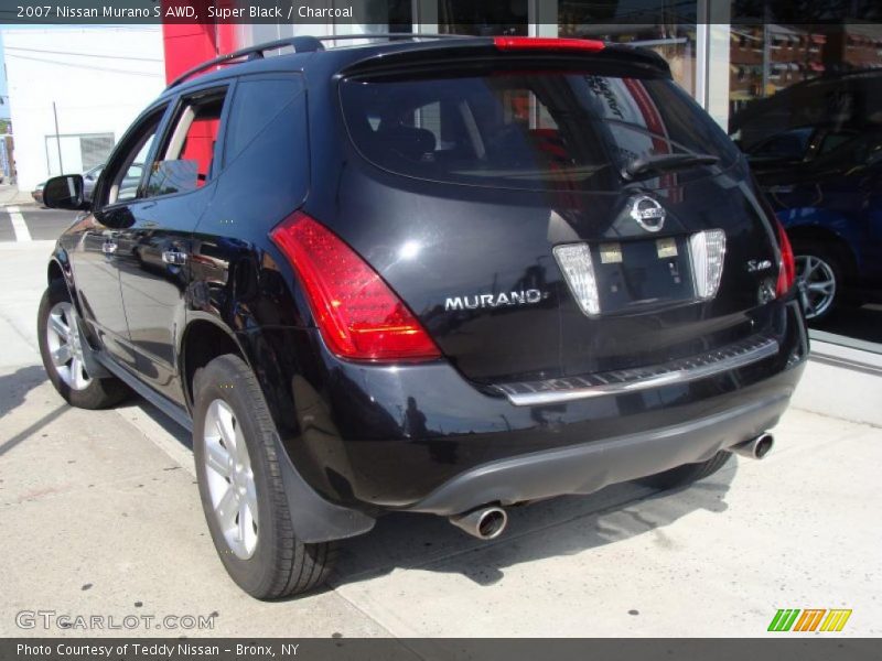 Super Black / Charcoal 2007 Nissan Murano S AWD