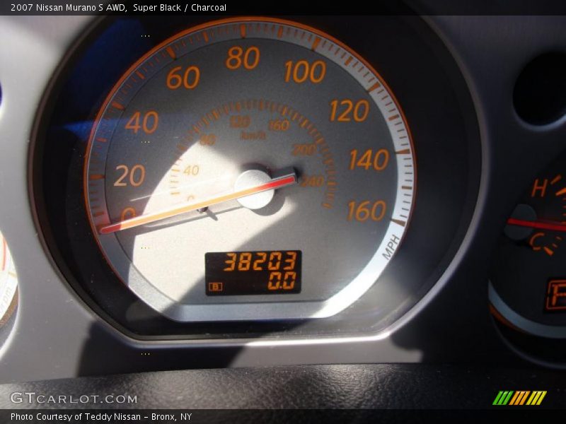 Super Black / Charcoal 2007 Nissan Murano S AWD