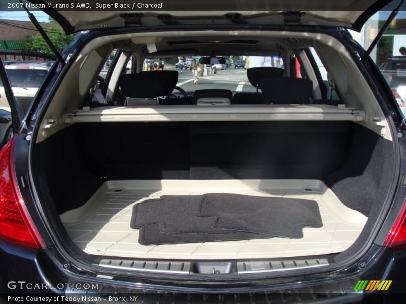 Super Black / Charcoal 2007 Nissan Murano S AWD