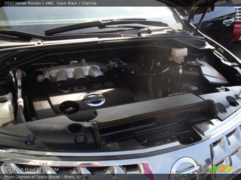 Super Black / Charcoal 2007 Nissan Murano S AWD