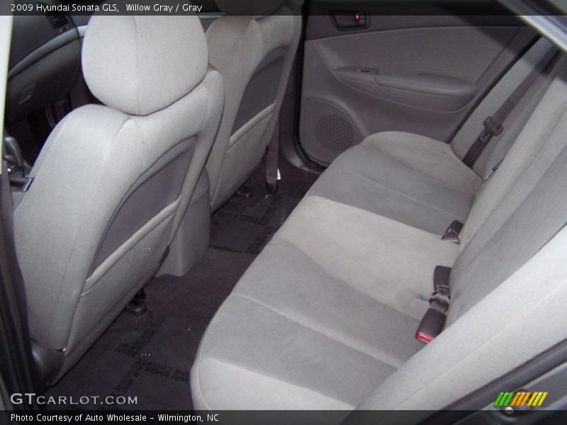 Willow Gray / Gray 2009 Hyundai Sonata GLS