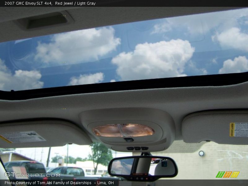 Red Jewel / Light Gray 2007 GMC Envoy SLT 4x4