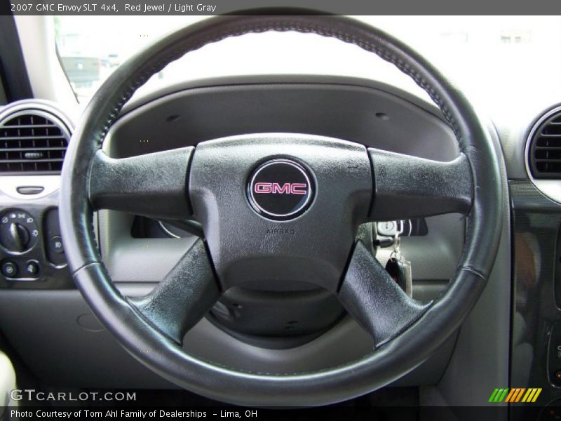 Red Jewel / Light Gray 2007 GMC Envoy SLT 4x4