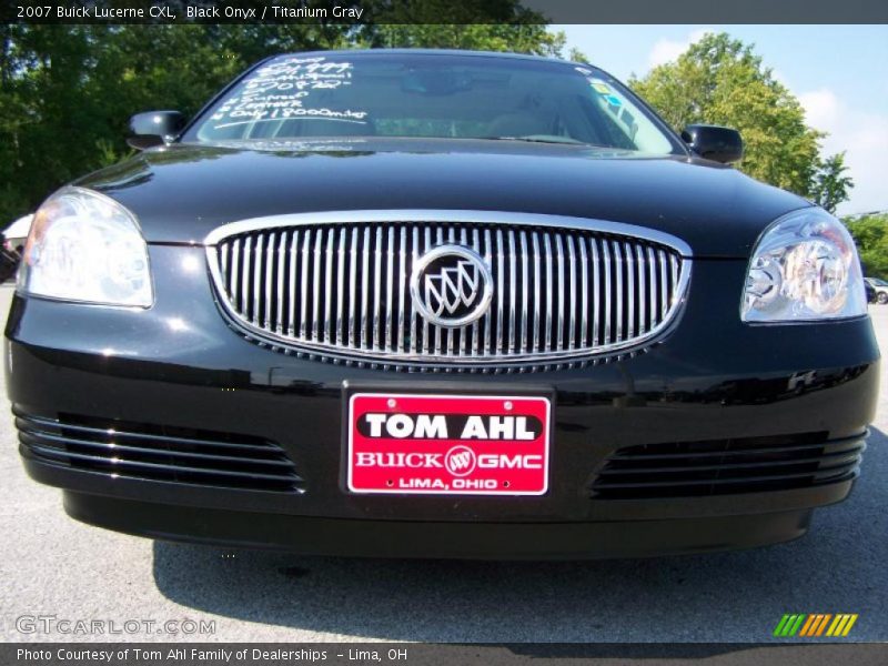 Black Onyx / Titanium Gray 2007 Buick Lucerne CXL