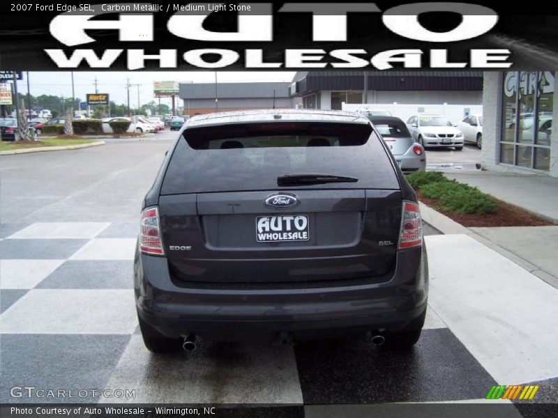 Carbon Metallic / Medium Light Stone 2007 Ford Edge SEL