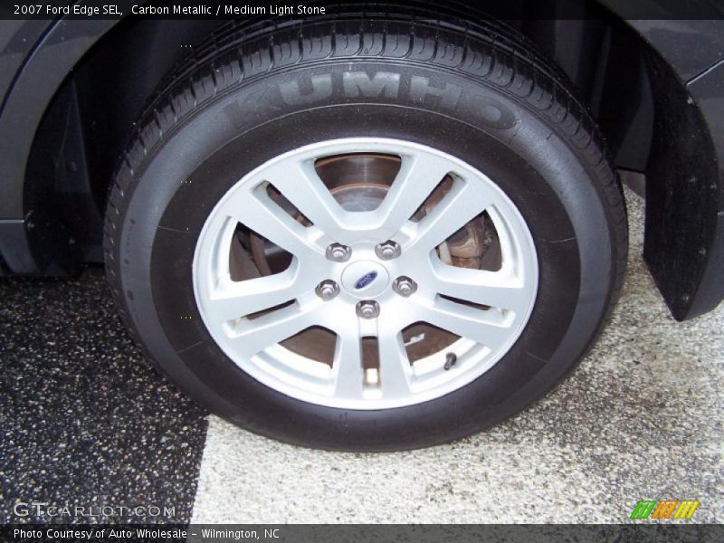 Carbon Metallic / Medium Light Stone 2007 Ford Edge SEL