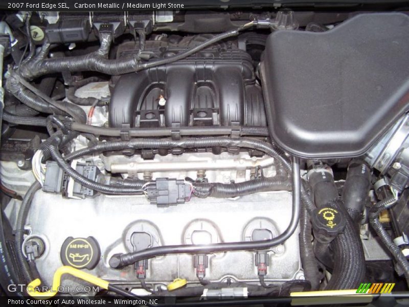 Carbon Metallic / Medium Light Stone 2007 Ford Edge SEL