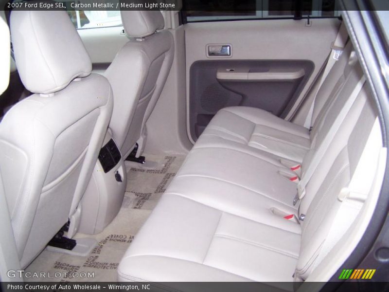 Carbon Metallic / Medium Light Stone 2007 Ford Edge SEL