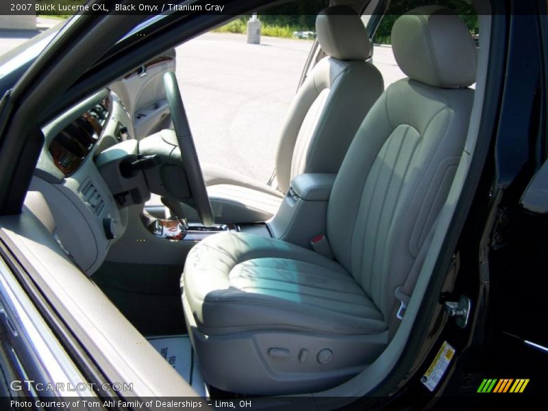 Black Onyx / Titanium Gray 2007 Buick Lucerne CXL