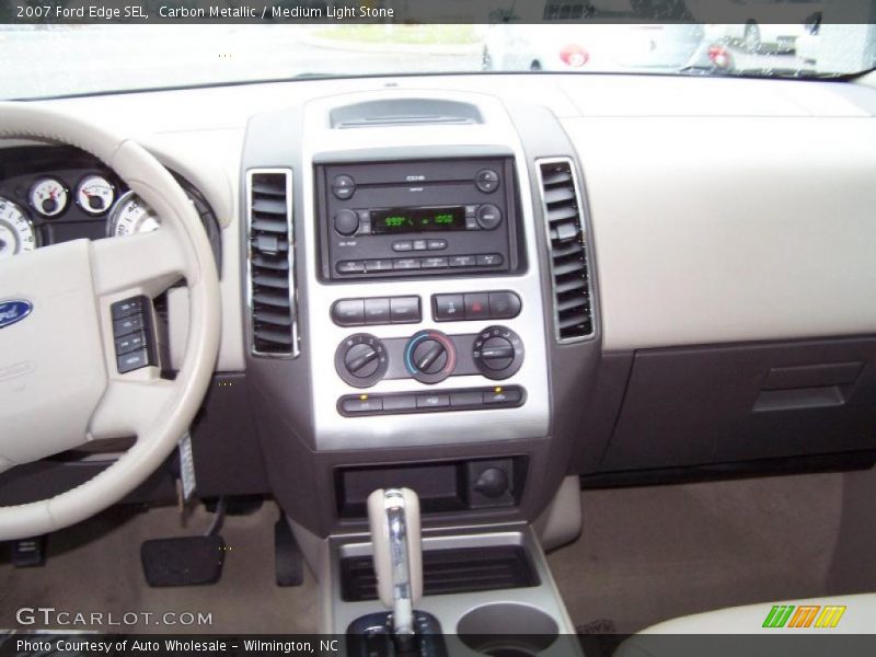 Carbon Metallic / Medium Light Stone 2007 Ford Edge SEL
