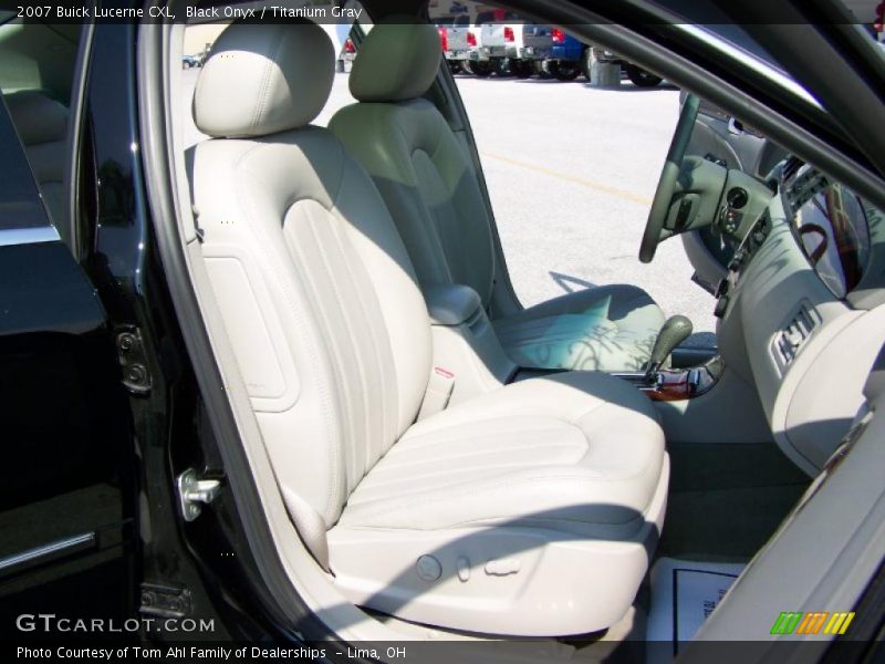 Black Onyx / Titanium Gray 2007 Buick Lucerne CXL