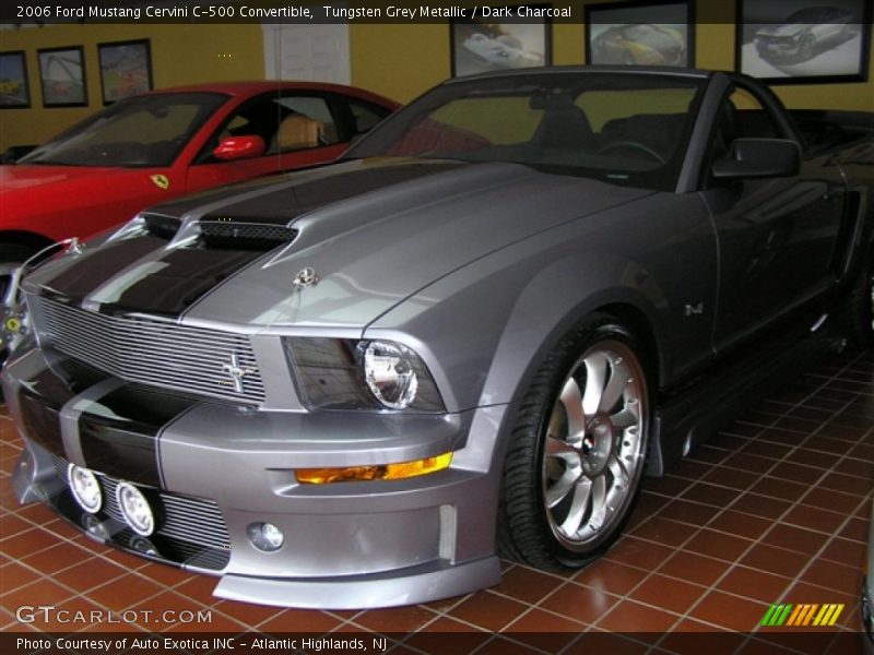 Tungsten Grey Metallic / Dark Charcoal 2006 Ford Mustang Cervini C-500 Convertible