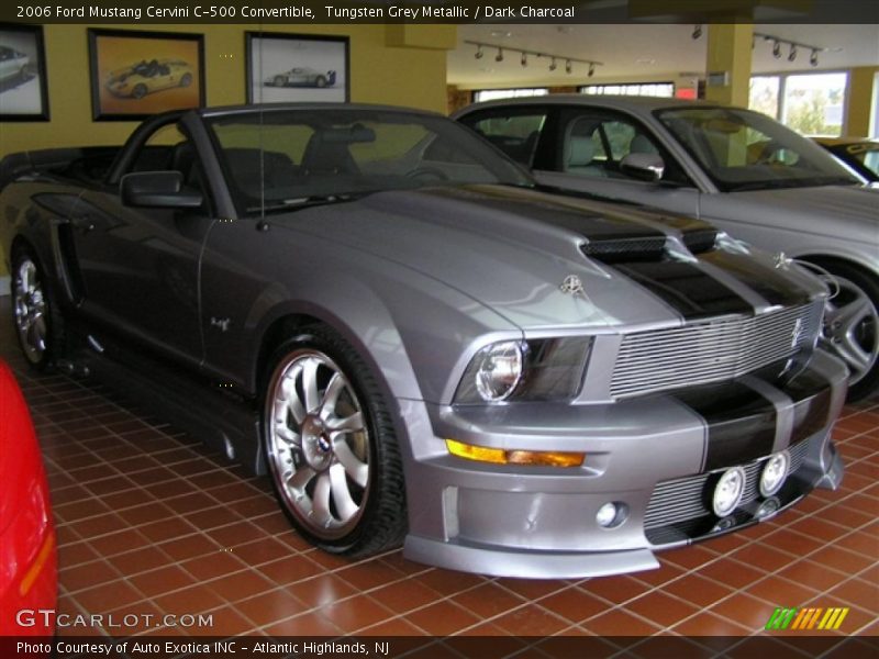 Tungsten Grey Metallic / Dark Charcoal 2006 Ford Mustang Cervini C-500 Convertible