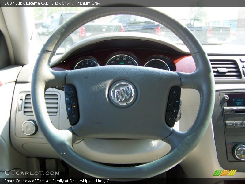 Black Onyx / Titanium Gray 2007 Buick Lucerne CXL