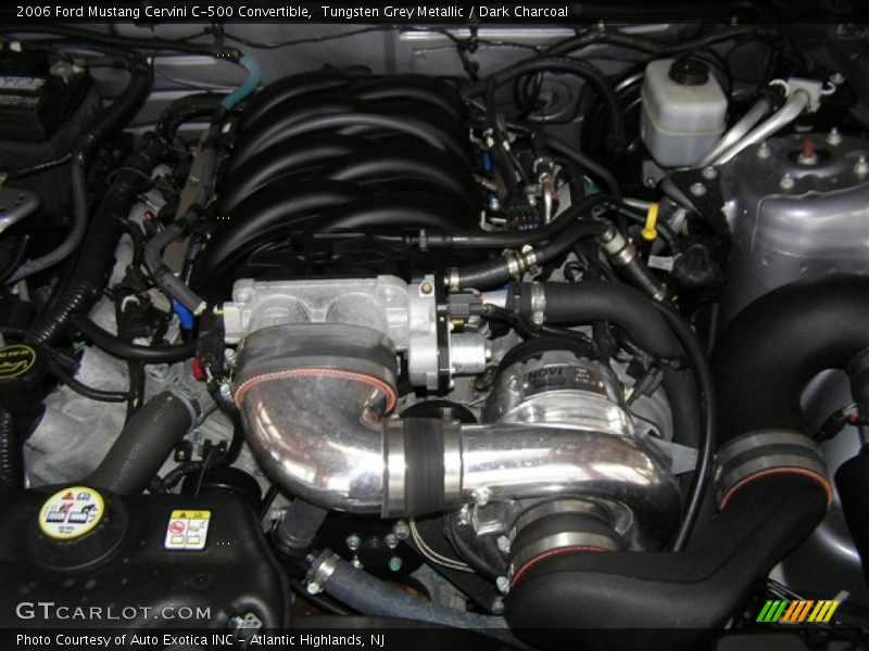 Tungsten Grey Metallic / Dark Charcoal 2006 Ford Mustang Cervini C-500 Convertible