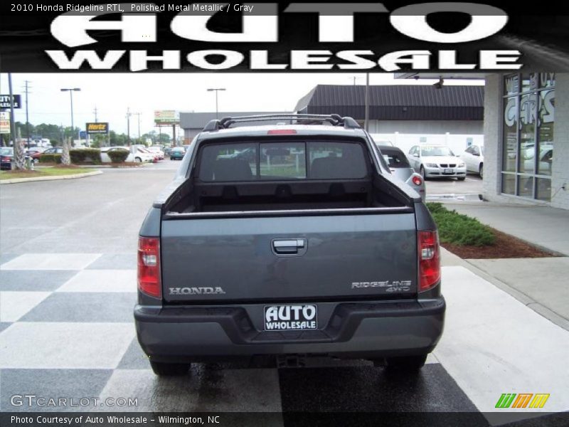 Polished Metal Metallic / Gray 2010 Honda Ridgeline RTL