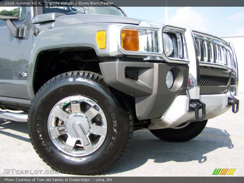 Graphite Metallic / Ebony Black/Pewter 2008 Hummer H3 X