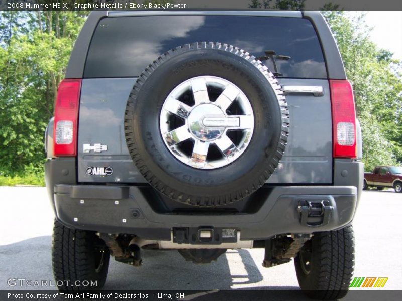 Graphite Metallic / Ebony Black/Pewter 2008 Hummer H3 X