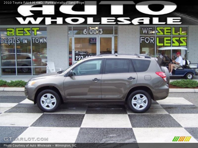 Pyrite Metallic / Sand Beige 2010 Toyota RAV4 I4 4WD
