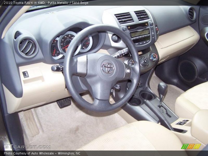 Pyrite Metallic / Sand Beige 2010 Toyota RAV4 I4 4WD