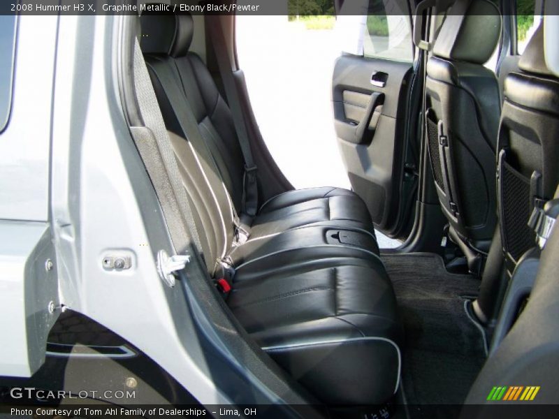Graphite Metallic / Ebony Black/Pewter 2008 Hummer H3 X