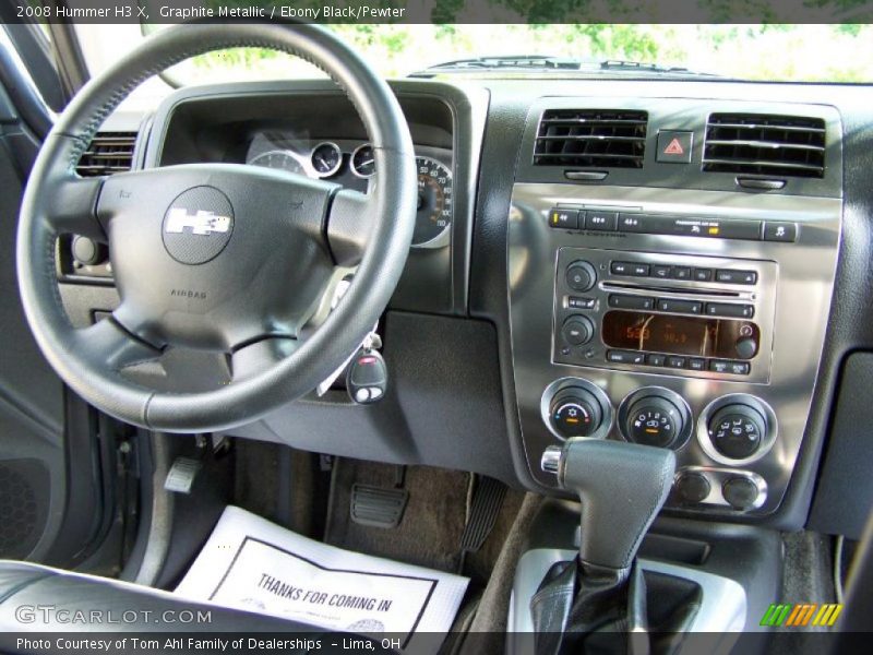Graphite Metallic / Ebony Black/Pewter 2008 Hummer H3 X