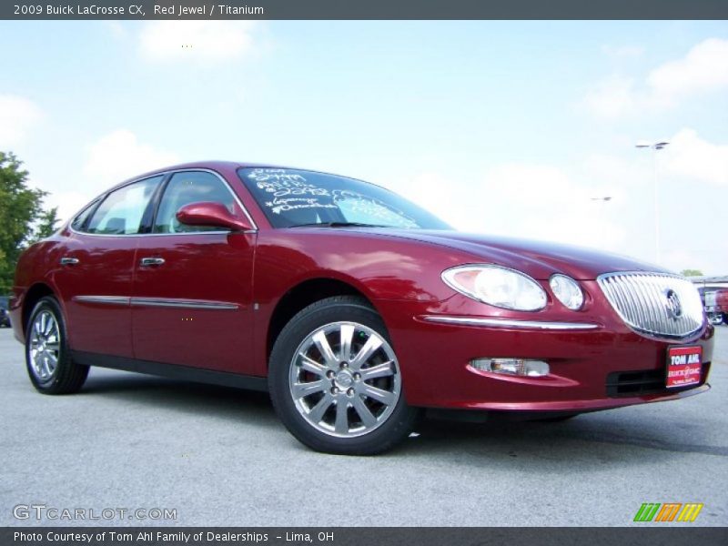 Red Jewel / Titanium 2009 Buick LaCrosse CX
