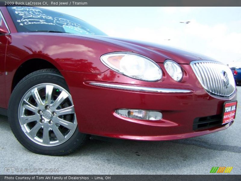 Red Jewel / Titanium 2009 Buick LaCrosse CX