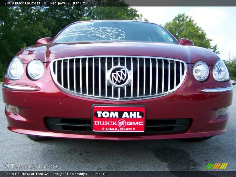 Red Jewel / Titanium 2009 Buick LaCrosse CX
