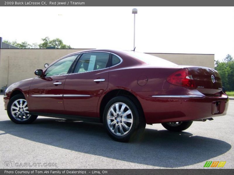 Red Jewel / Titanium 2009 Buick LaCrosse CX