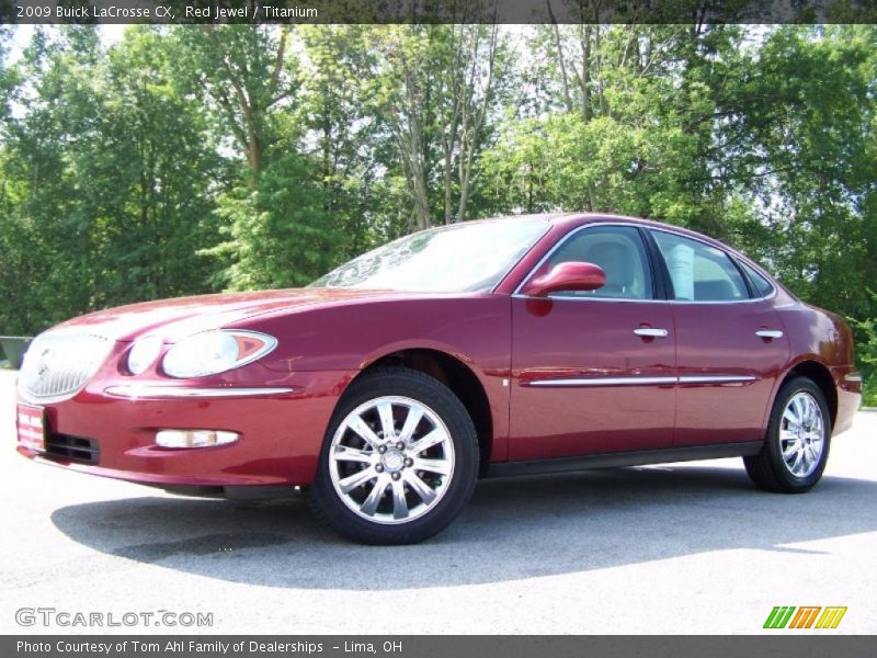 Red Jewel / Titanium 2009 Buick LaCrosse CX