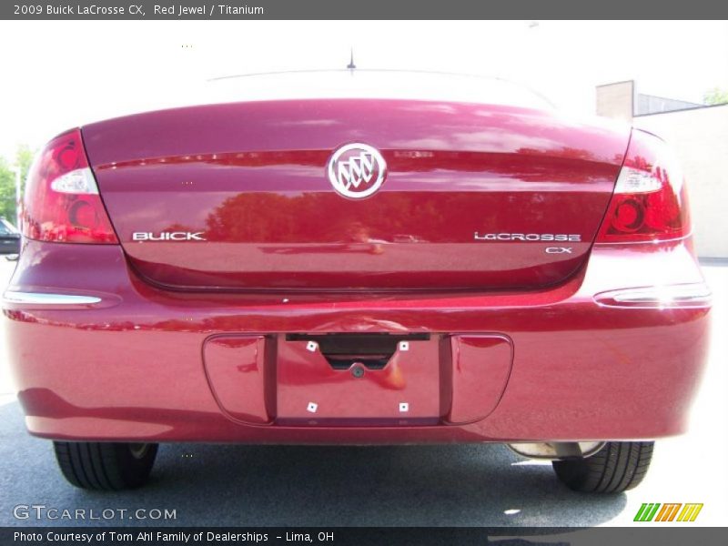 Red Jewel / Titanium 2009 Buick LaCrosse CX