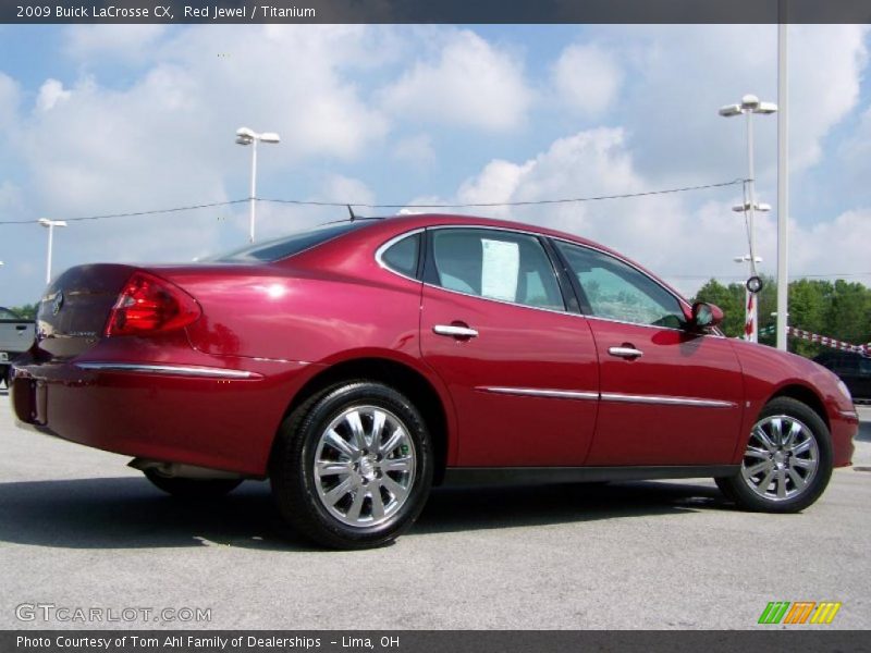 Red Jewel / Titanium 2009 Buick LaCrosse CX