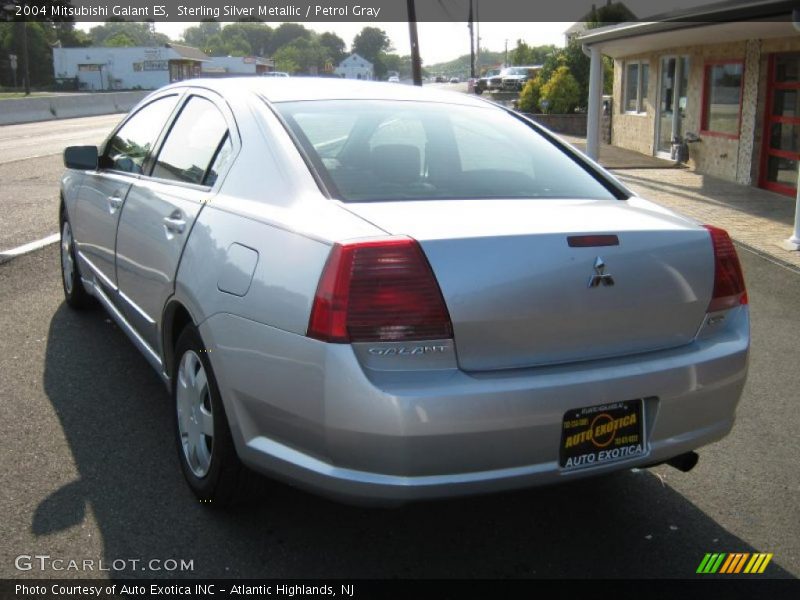 Sterling Silver Metallic / Petrol Gray 2004 Mitsubishi Galant ES