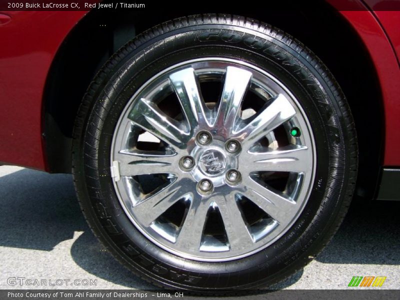 Red Jewel / Titanium 2009 Buick LaCrosse CX